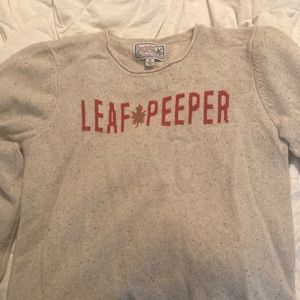Kiel James Patrick leaf peeper wool sweater